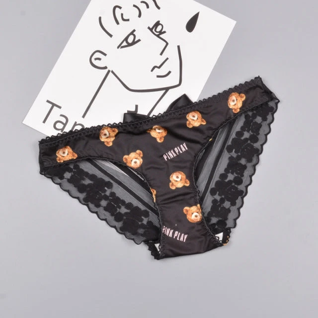 Cute Couples Silk Underwear - Image 8