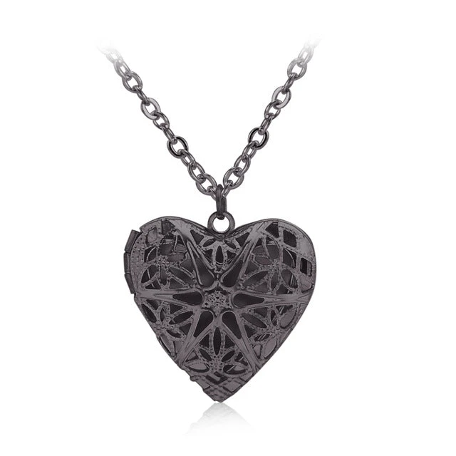 Heart Locket Necklace For Couples - Image 8