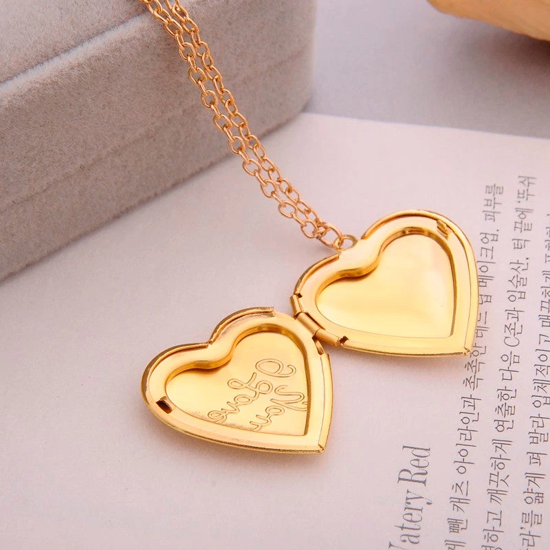 Heart Locket Necklace - Image 3
