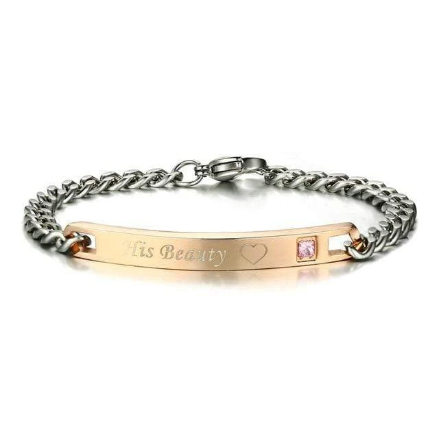 Beauty And The Beast Couple Bracelet - Image 2