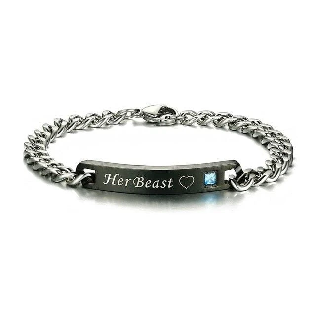 Beauty And The Beast Couple Bracelet - Image 4