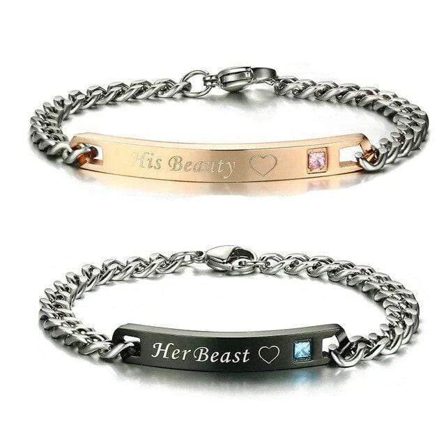 Beauty And The Beast Couple Bracelet - Image 3