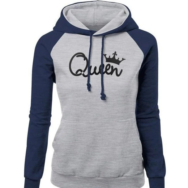 Queen Hoodie Red And Black - Image 3