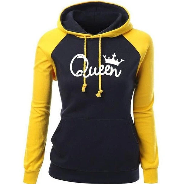 Queen Hoodie Red And Black - Image 2