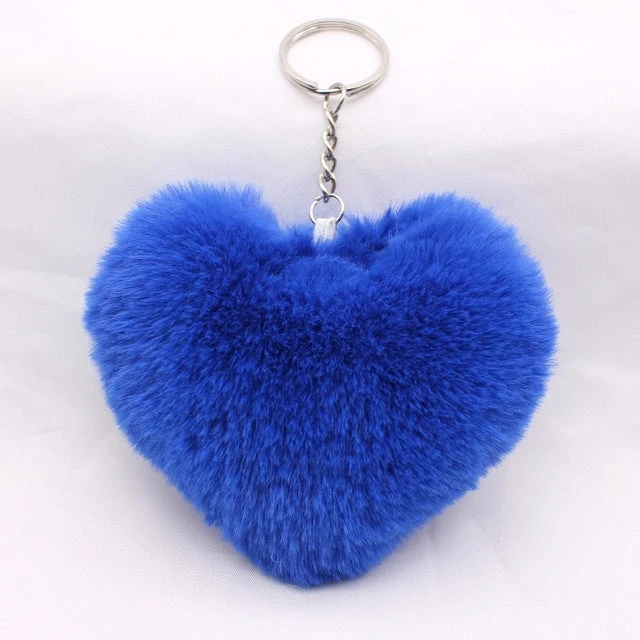 Heart Pom Pom Keychain - Image 12
