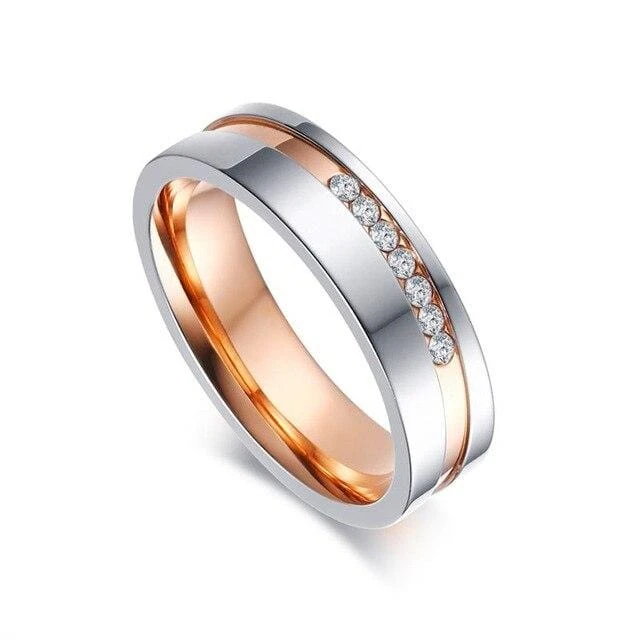Rose Gold Couple Rings - Image 3