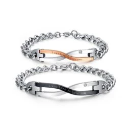Couple Bracelets Infinity