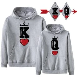 Couple Hoodie Q & K