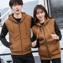 Simple Couple Hoodies
