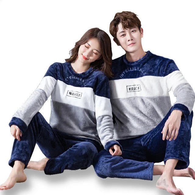 Gray Matching Couple Pajamas - Image 4