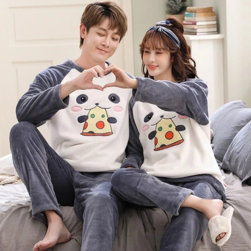 Matching Flannel Pajamas For Couples - Image 4