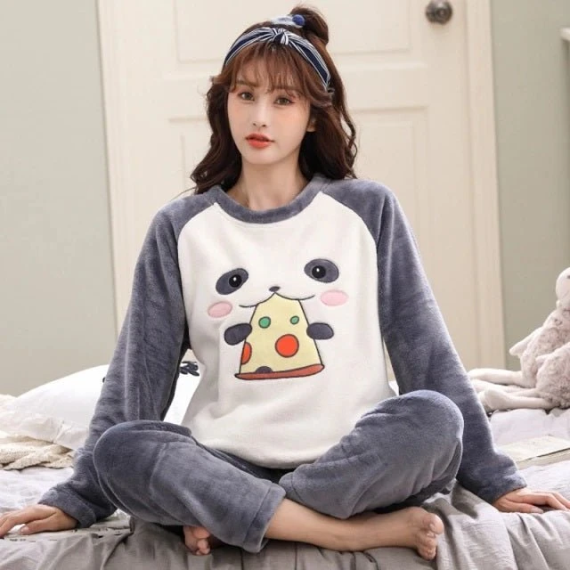 Matching Flannel Pajamas For Couples - Image 2