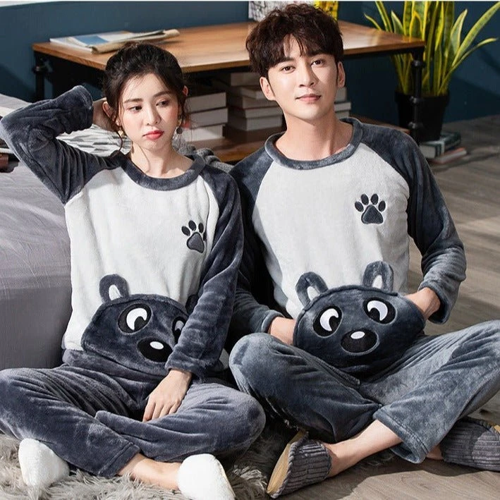 Teddy Bear Couple Pajamas