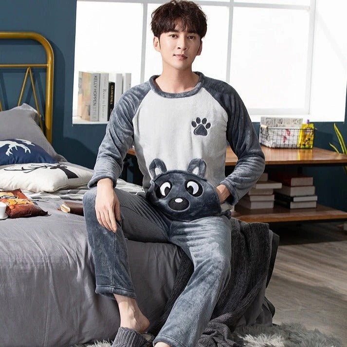 Teddy Bear Couple Pajamas - Image 3