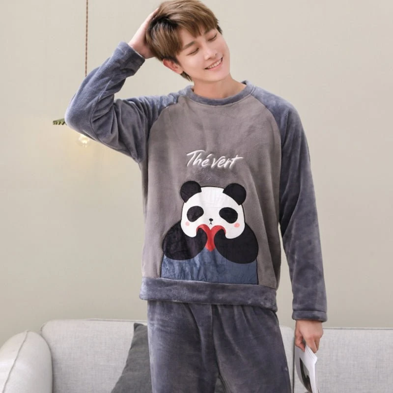 Panda Couple Matching Sleepwear - Image 3