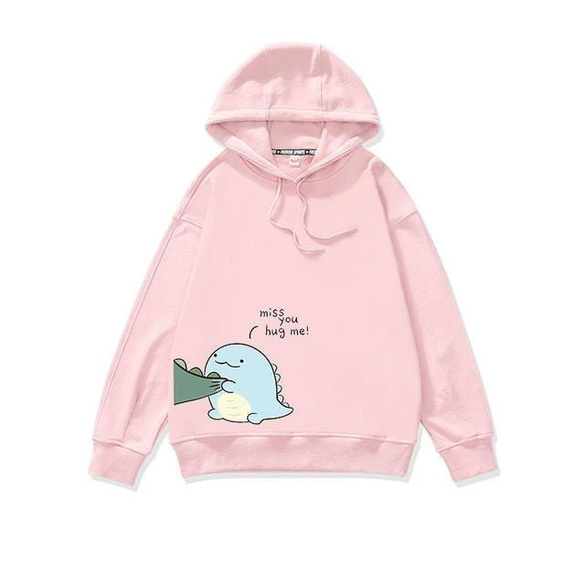 Dinosaur Couple Hoodie - Image 10