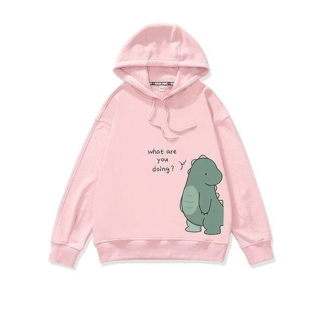 Dinosaur Couple Hoodie - Image 9