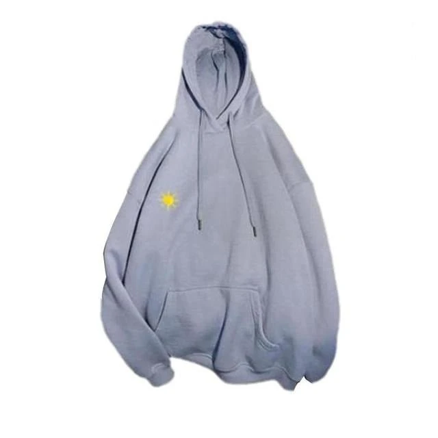 Cute Couple Hoodies Sun Moon - Image 6