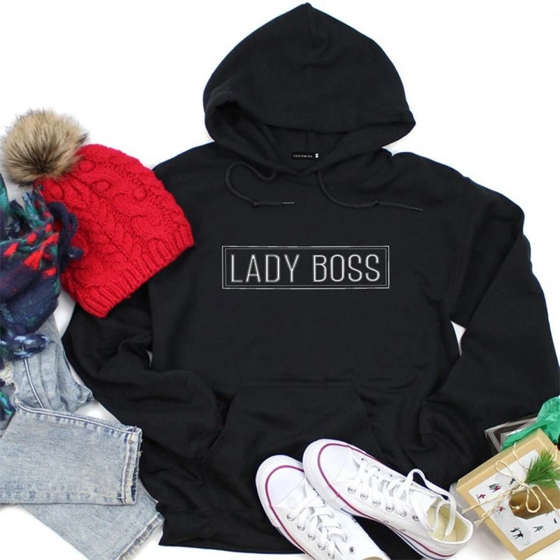 Big Boss Lady Boss Hoodies - Image 4