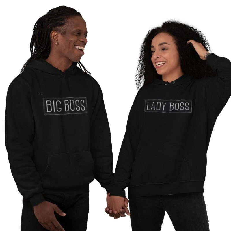 Big Boss Lady Boss Hoodies
