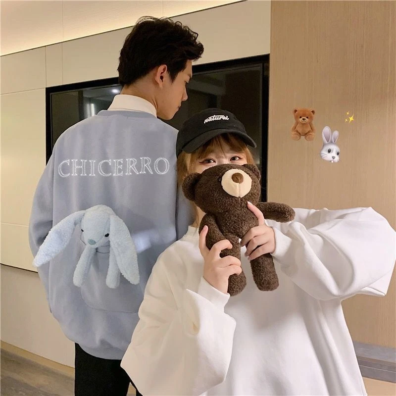 Plush Couple Sweatshirt - Image 6