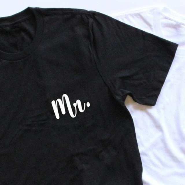 Mr And Mrs Couple T Shirt - Image 7