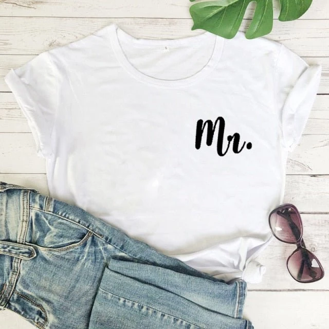 Mr And Mrs Couple T Shirt - Image 6