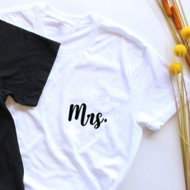 Mr And Mrs Couple T Shirt - Image 5