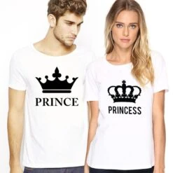 Prince And Princess Couple Shirts