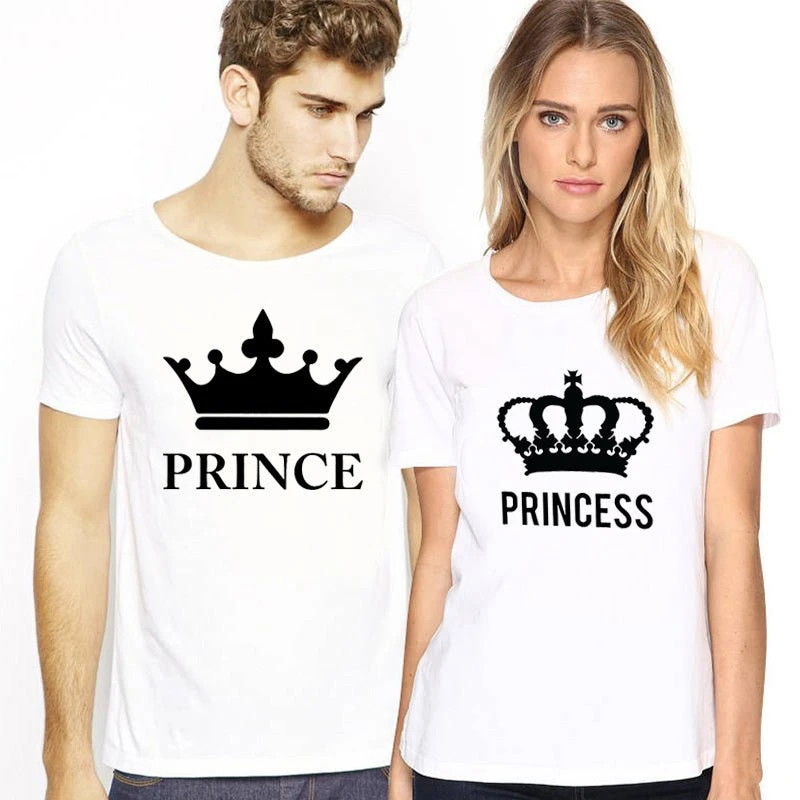 Prince And Princess Couple Shirts