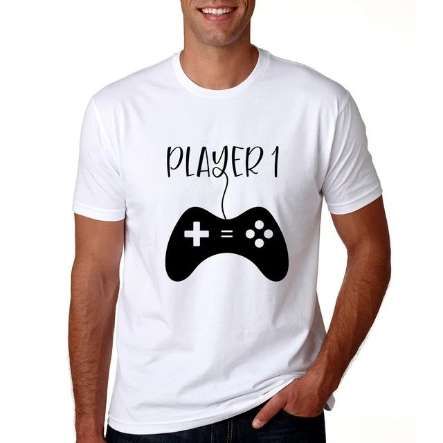 Pregnant Geek Couple Shirts - Image 2