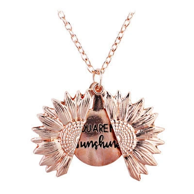 You Are My Sunshine Flower Necklace - Image 11
